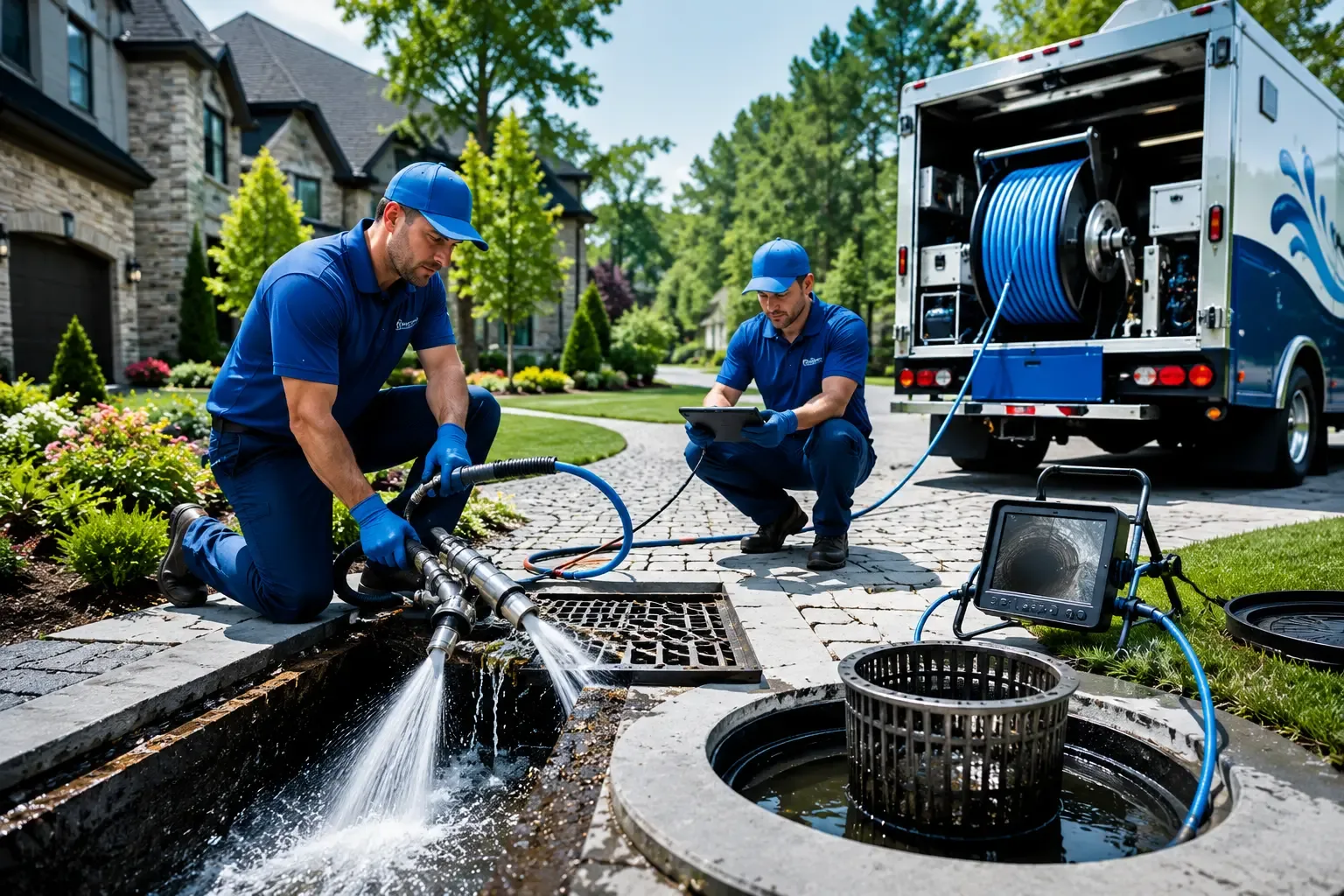 Local outdoor drain cleaning professionals in Farmington, IA